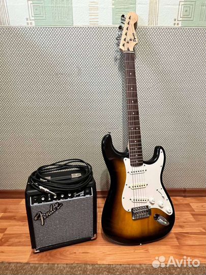 Электро гитара с комбиком