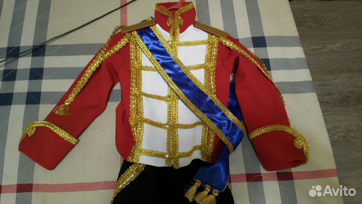 Детский костюм щелкунчика, гусара, солдата