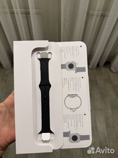 Ремешок Apple Watch Sport Band Black M/L Оригинал