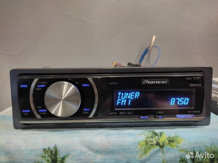 Магнитола с блютузом pioneer deh x8700bt