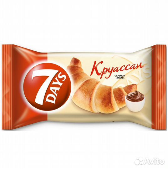 Круассан 7 Days Миди с кремом Какао 65 г