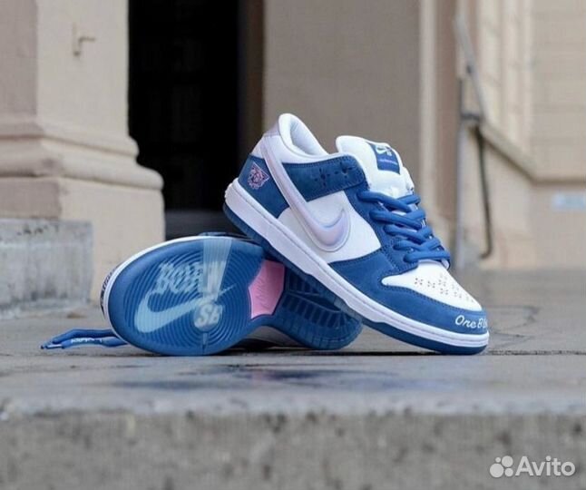 Кроссовки Nike dunk SB Born x Raised