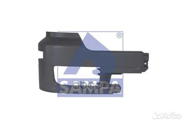 Бампер (правая часть) MB actros 1810 0071 sampa