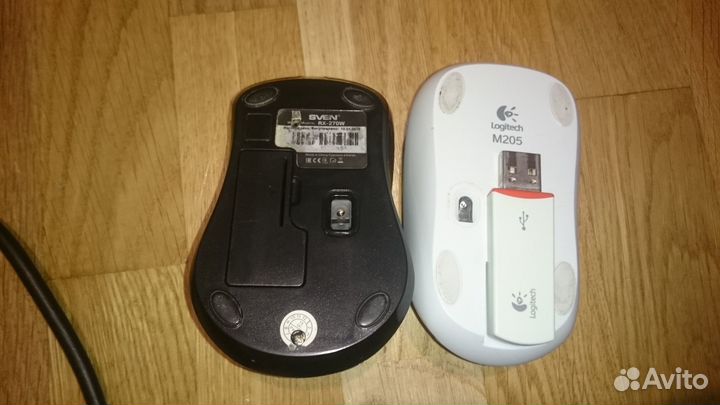 Беспроводная мышь logitech M205 и Sven RX-270W