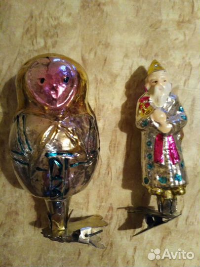 Елочные игрушки СССР