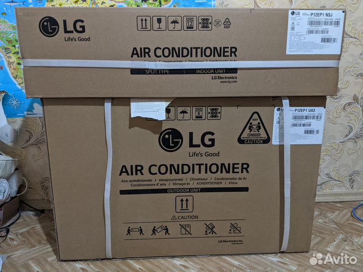 Инверторный кондиционер LG P12EP1 новый