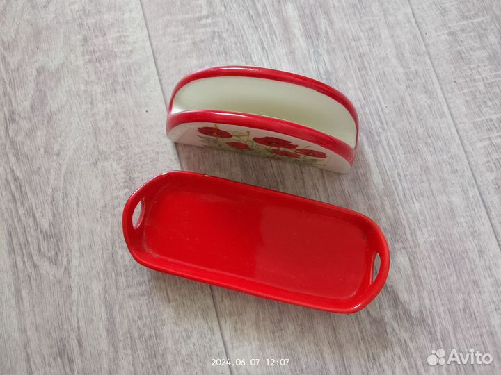 Салфетница фарфор