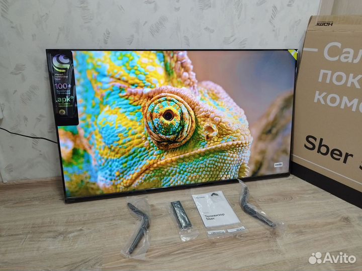 Телевизор новый SMART TV sber 50