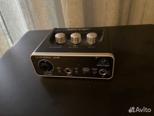 Звуковая карта behringer u-phoria UM2 купить в Москве | Электроника | Авито