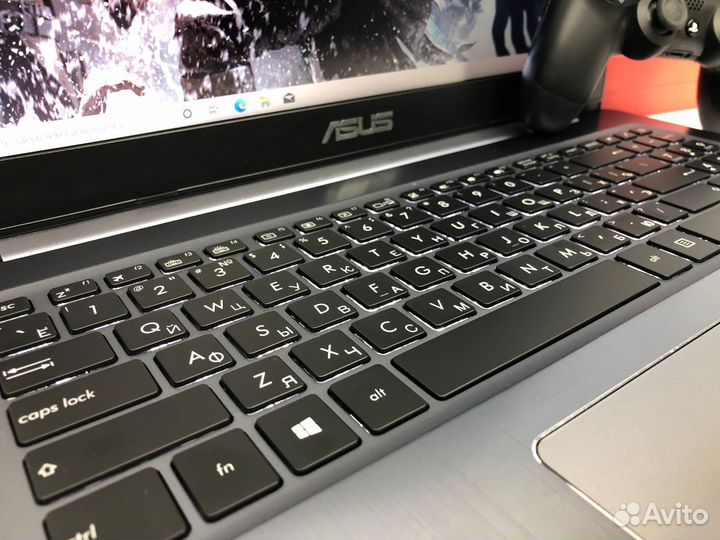Мощный игровой ноутбук Asus GeForce GTX 1050