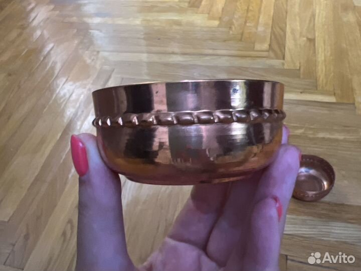 Чашечка металлическая