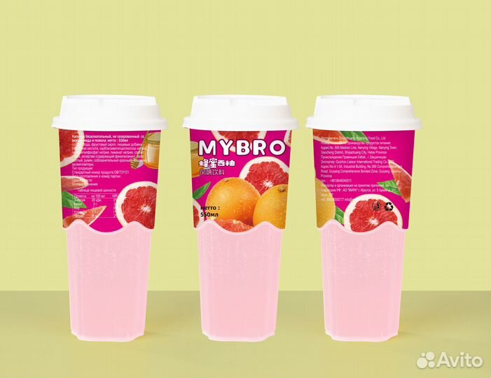 Напиток mybro от фуры