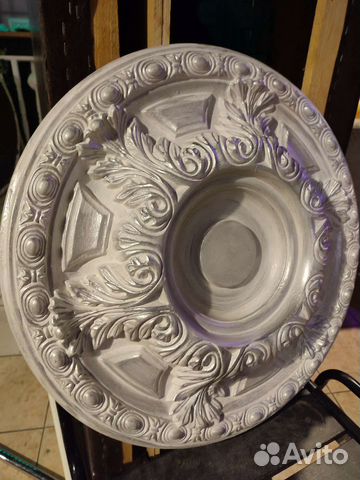 Потолочная розетка лепнина для люстры