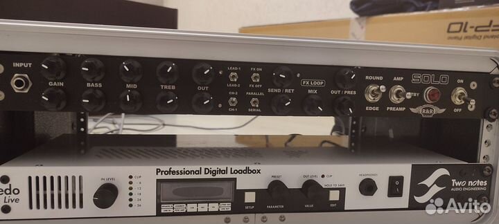 Гитарный усилитель RNR solo иTwo NotesTorpedoLive