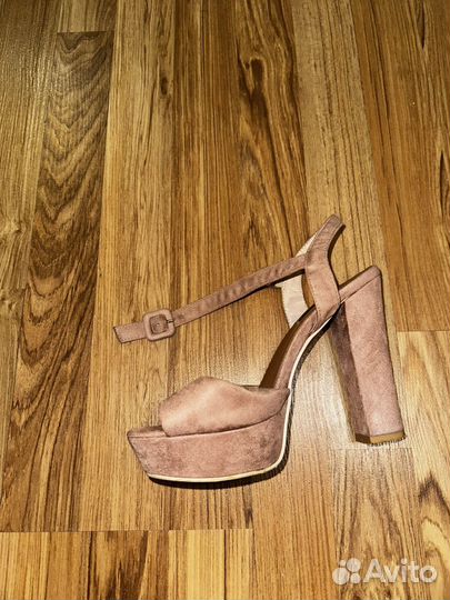 Каблуки замшевые