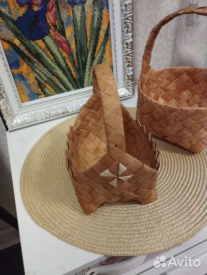 Корзинка из бересты