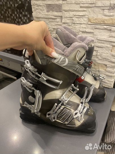 Горные лыжи и ботинки