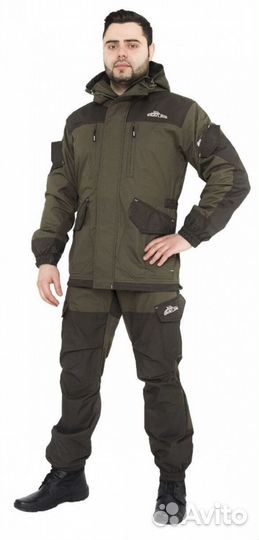 Костюм Nova Tex Скат Demi grayling таслан, хаки, р