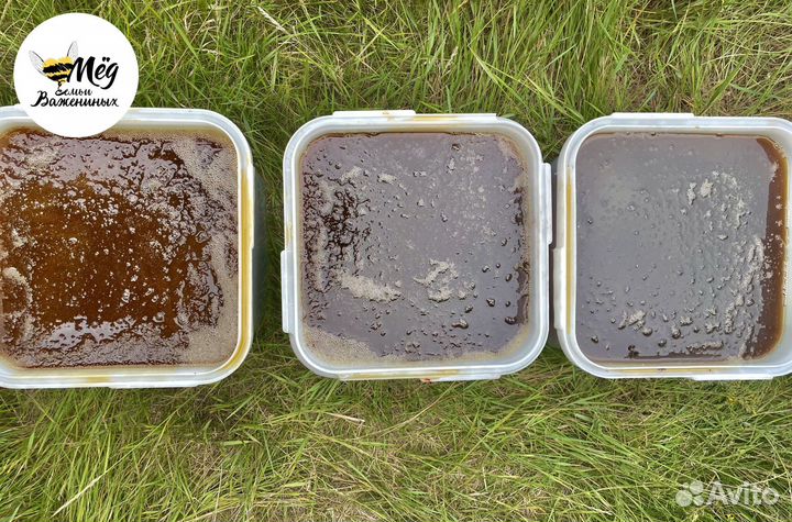 Мед липовый, гречишный, акациевый