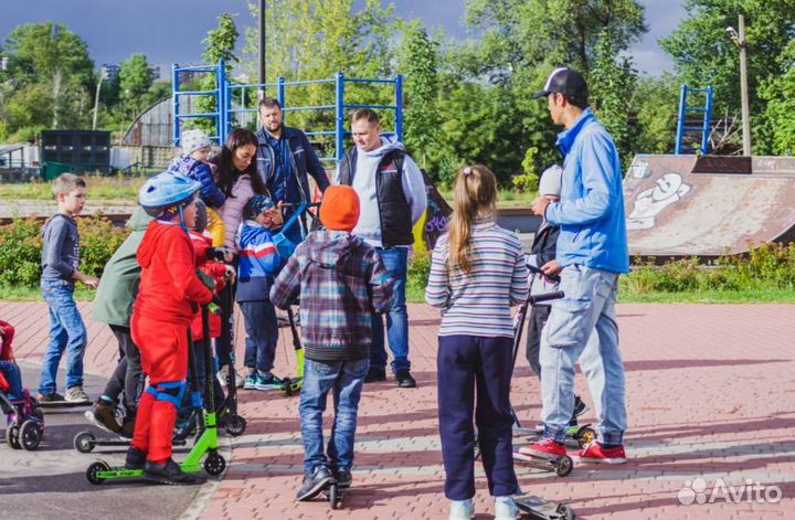 Тренер по самокату
