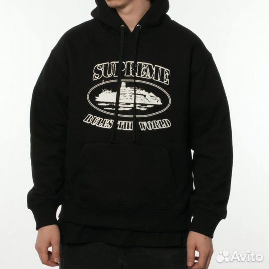 Худи Corteiz x Supreme в наличии