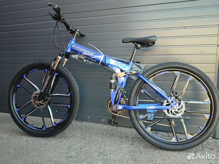 Велосипед на литых дисках складной