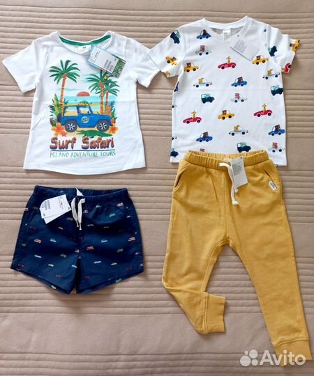 Вещи h&m новые пакет р.98,на 2-3 года