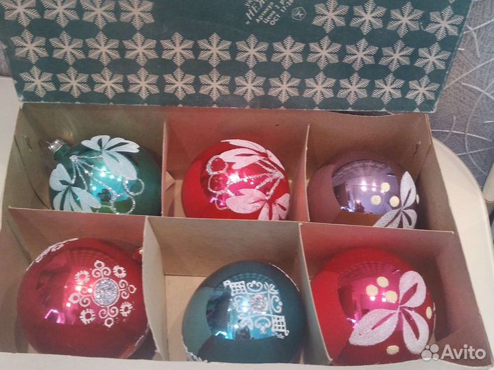 Елочные игрушки СССР