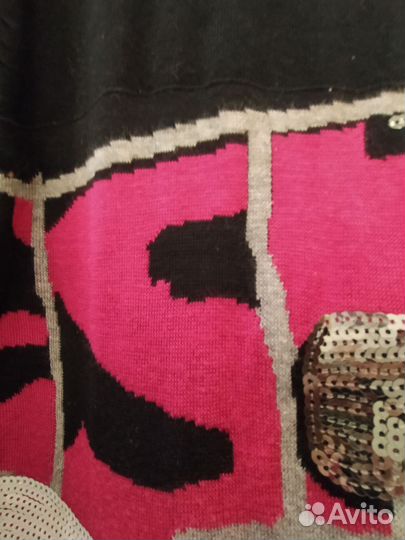 Трикотажное платье - туника