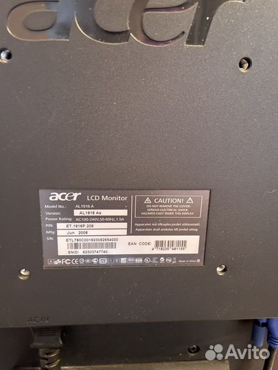 Монитор Acer
