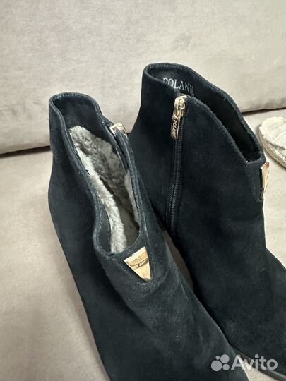 Ботильоны зимние