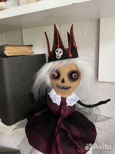 Кукла ручной работы декор подарок на Хеллоуин