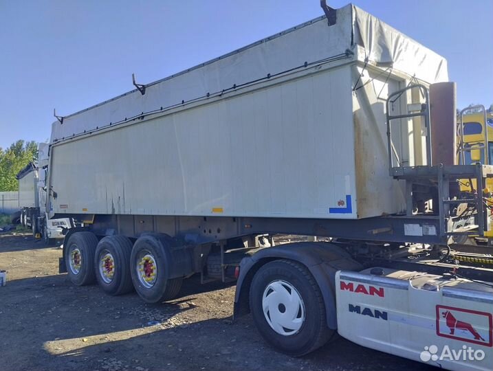 Самосвальный полуприцеп алюминиевый