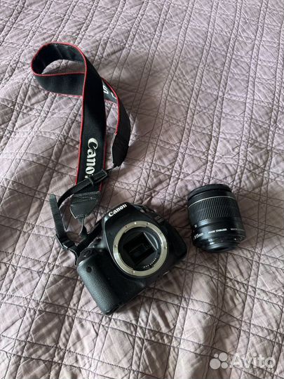 Canon d 600 обьектив 18-55