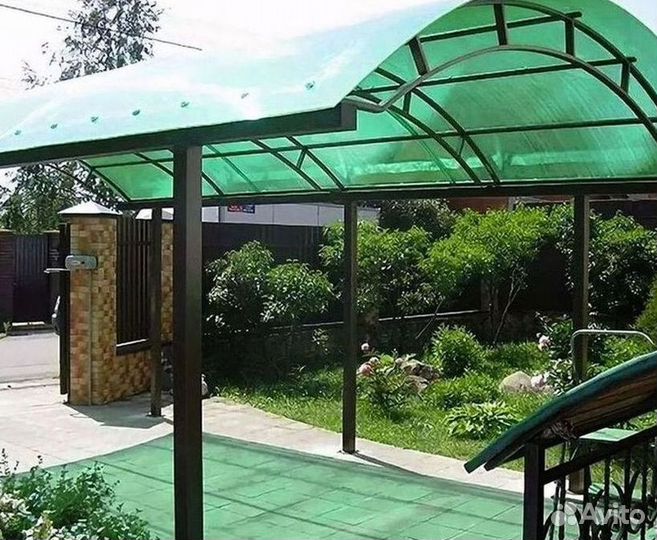 Навесы из поликарбоната от производителя