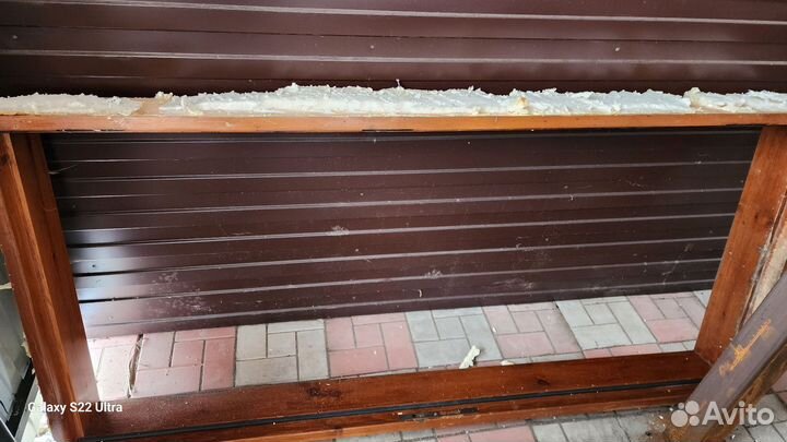 Дверь входная деревянная бу