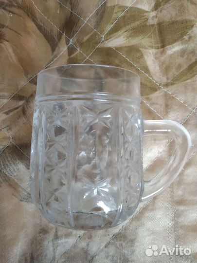 Кружки хрустальные СССР