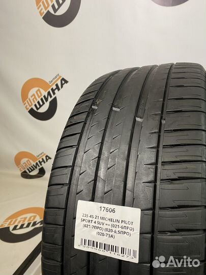 Michelin Pilot Sport 4 SUV 235/45 R21