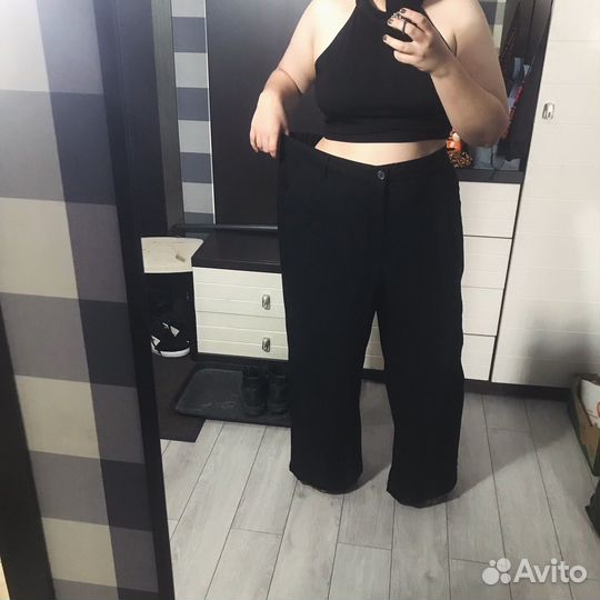 Брюки классика женские большого размера h&m