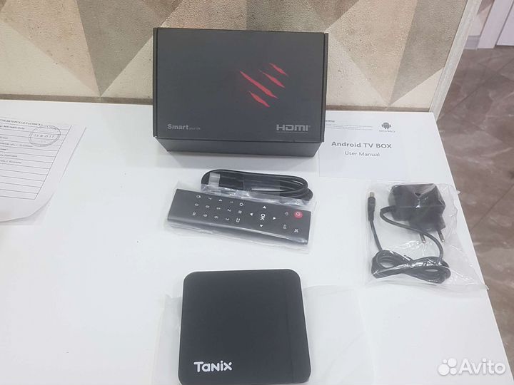 Андроид тв приставка android TV box / медиаплеер