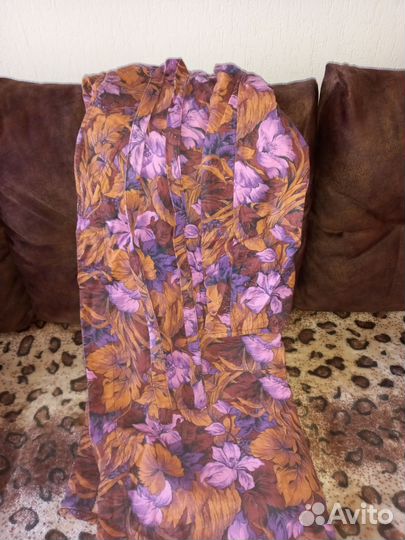 Халат женский фланелевый 54 размер