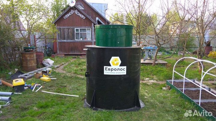 Септик для дома без откачки Евролос био 123