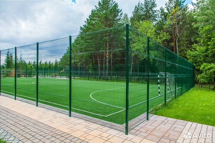 Забор сетка 3d