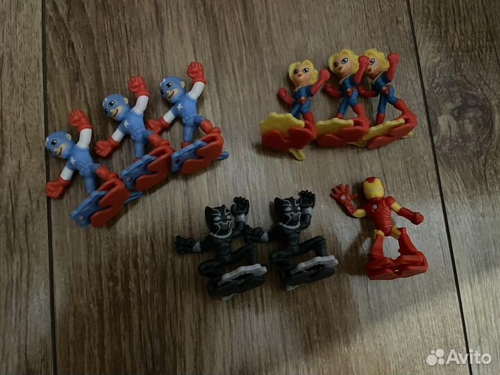 Фигурки марвел киндер сюрприз