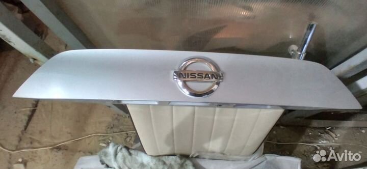 Накладка крышки багажника Nissan Qashqai 2013