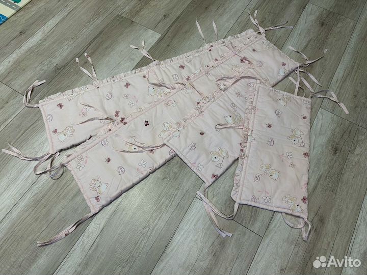 Бортики в детскую кроватку