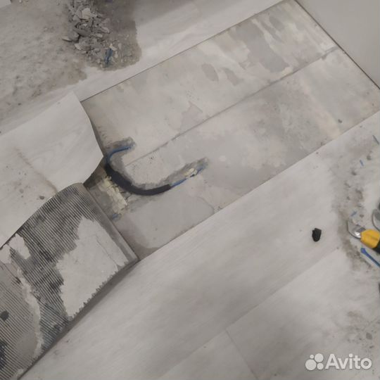 Ремонт электрического тёплого пола