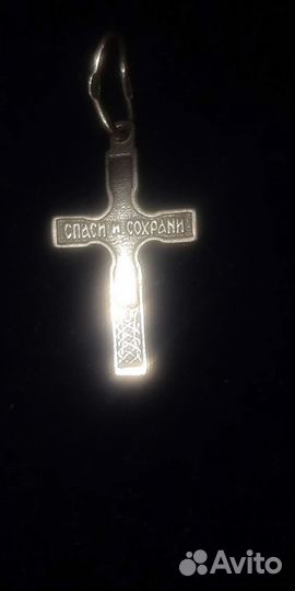 Крестик серебро