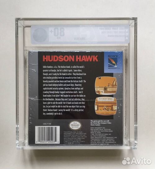 Hudson Hawk Nintendo Game Boy VGA 80+ Видеоигра
