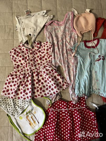 Детские вещи пакетом 68 74